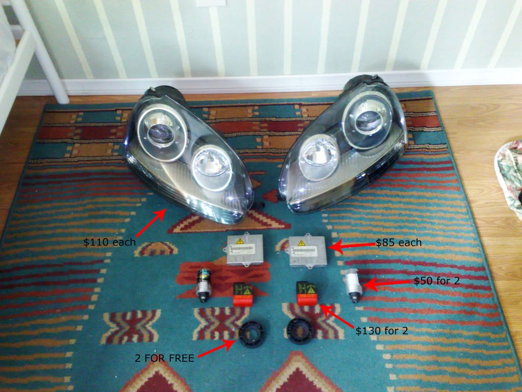 !!!mk5 gti oem headlights!!! VW Vortex Volkswagen Forum